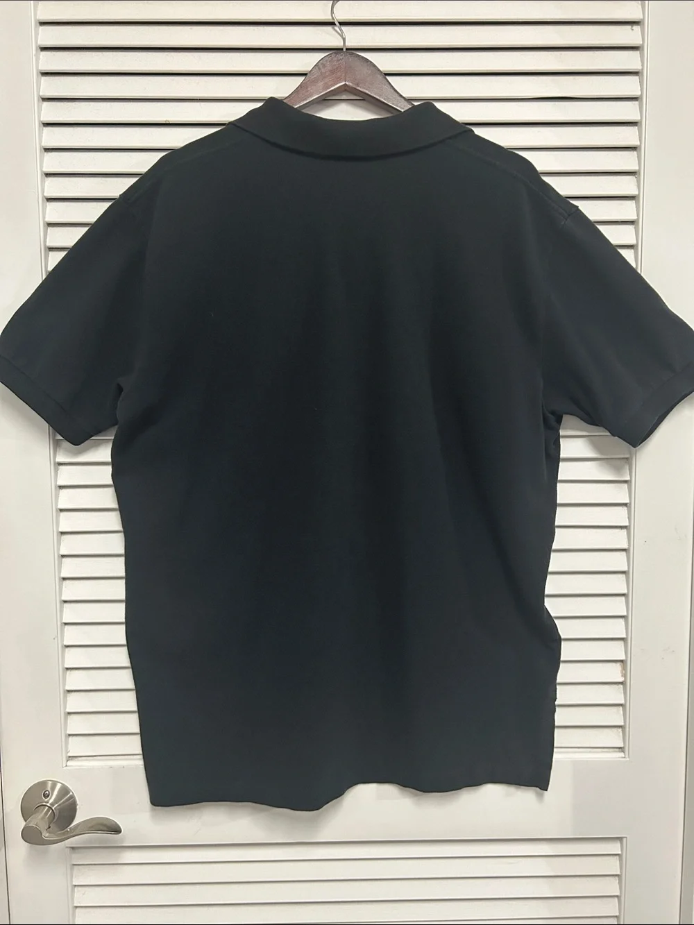 Ralph Lauren Black Polo with Purple Pony